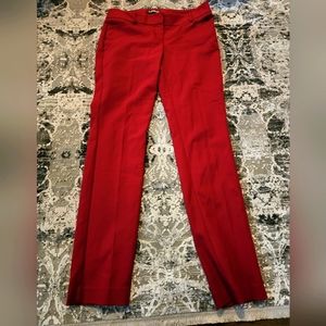 Red express columnist pants size 2R